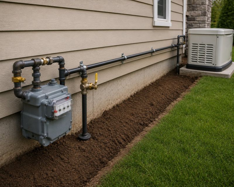 Gas Pipe Installation in Austin, TX