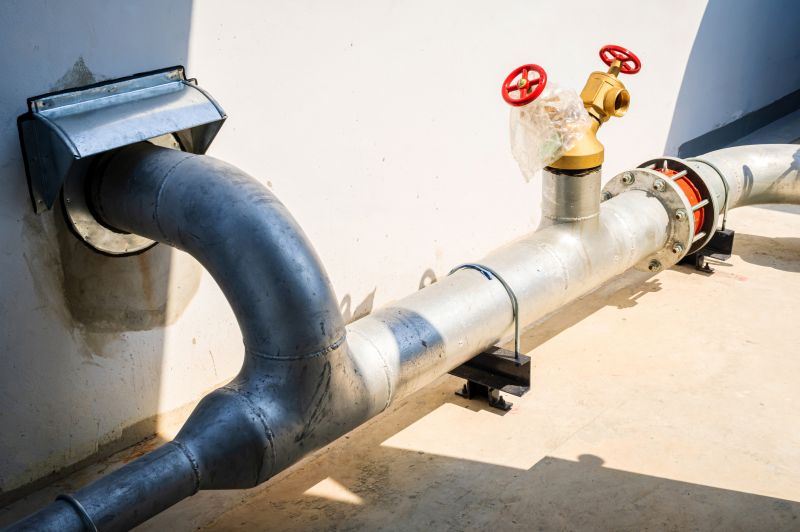 Completed Gas Piping System