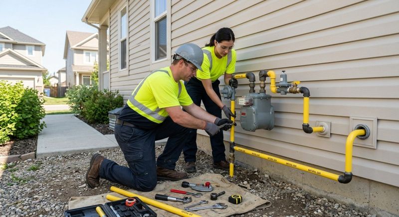 Home Gas Line Installation in Columbus, OH