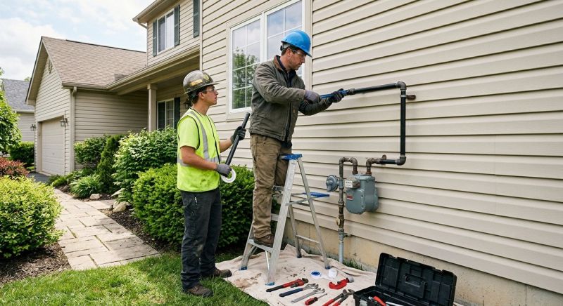 Home Gas Line Installation in San Antonio, TX