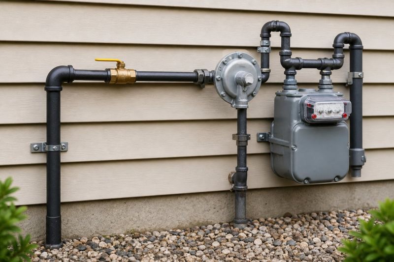 Natural Gas Line Installation in Annapolis, MD