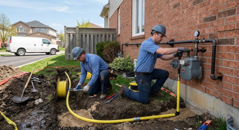 Underground Gas Line Service in Kansas City, MO